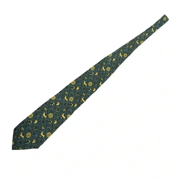 Vintage Silk Christian Dior Monsieur Tie - Picture 2 of 7